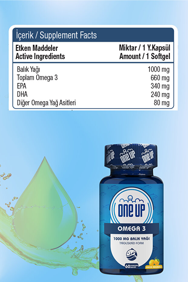 Omega 3 1000 Mg 60 Kapsül - 4