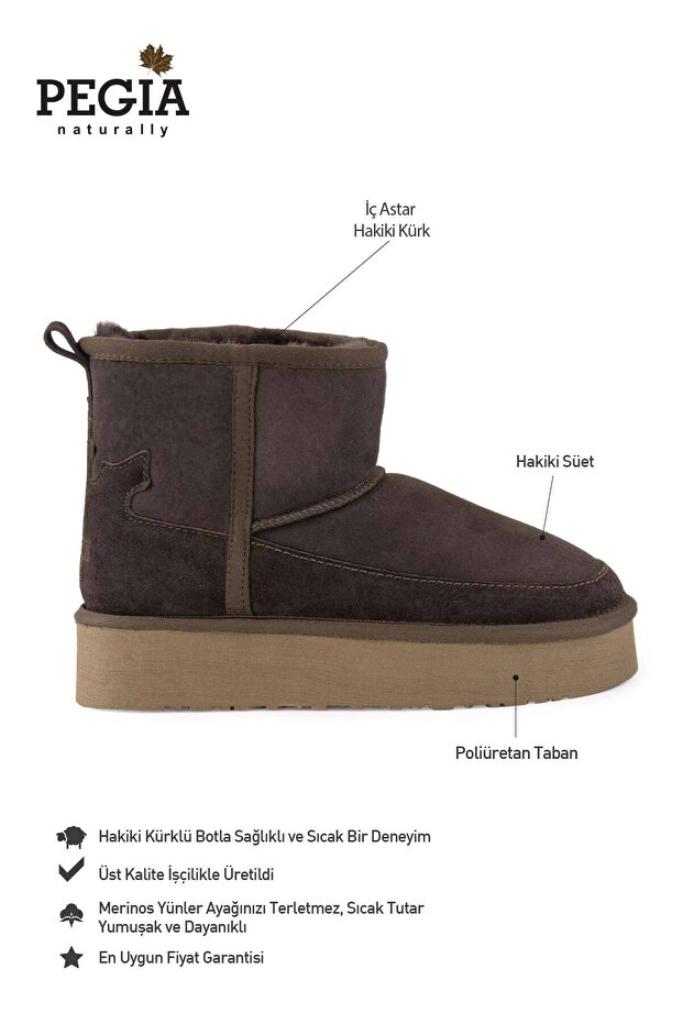 Lesa Tall Kürklü Bot 191355 - 3