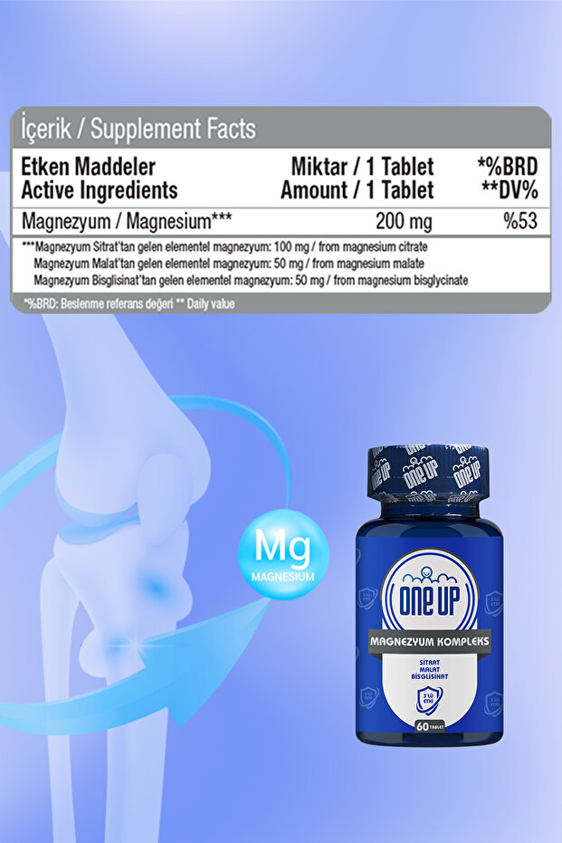 Magnezyum Kompleks 60 Tablet - 4
