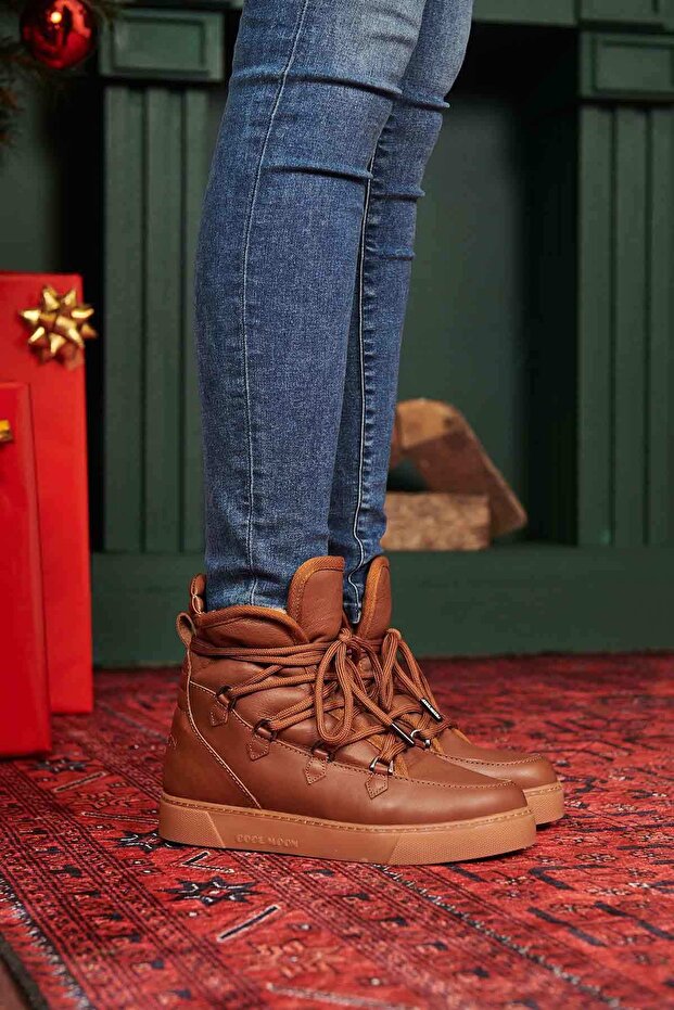 Kürklü Sneaker Bot 365050 - 4