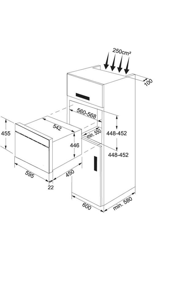 Fmw 380 Cl G Gf Grafite Ankastre Mikrodalga Fırın - 3
