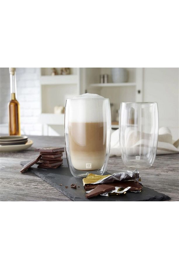 Sorrento Çift Cidarlı Latte Macchiato Bardağı 2'li 350 ml - 2