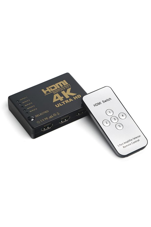(dk-hd-sw4x1k) 4 Gırıs 1 Cıkıslı Uzaktan Kumandalı 4k Hdmı Swıtch (secıcı) - 1