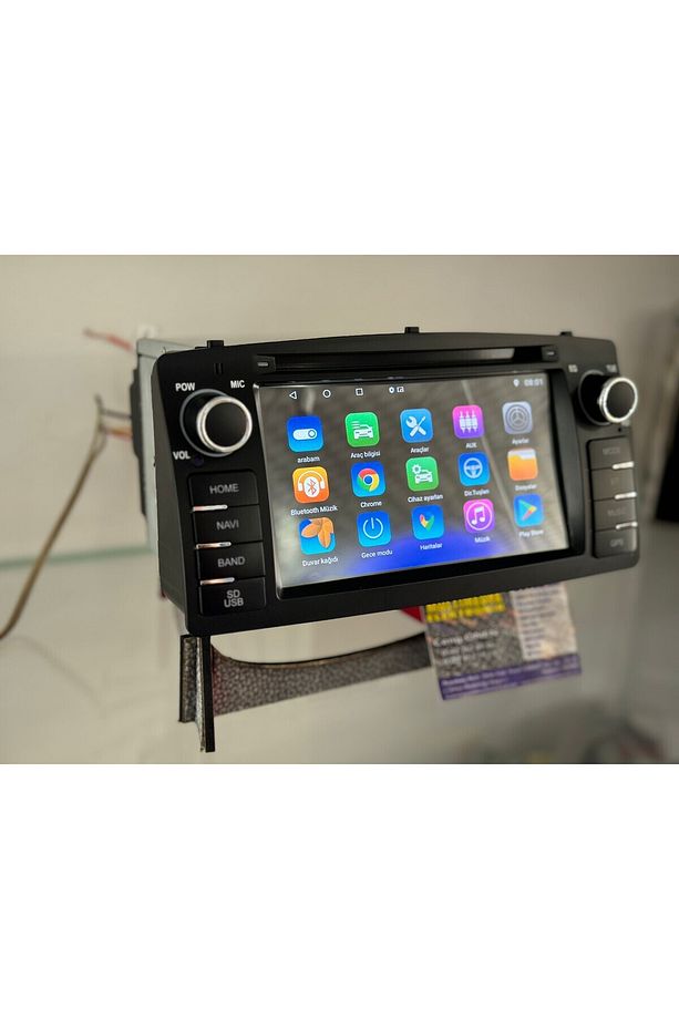 Toyota Corolla 2004 2006 Multimedya Navigasyon Android Gerçek 4gb Ram Carplay Double Navimex - 1