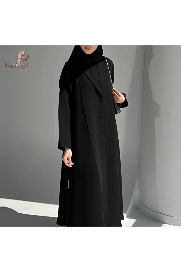 عباية واسعة بتصميم بليزر