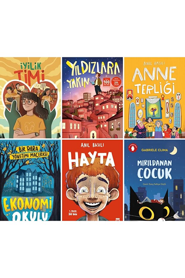First Late Night 6 Book Set Yıldızlara Yakın Anne Terliği Iyilik Timi Mırıldanan Çocuk Gifted