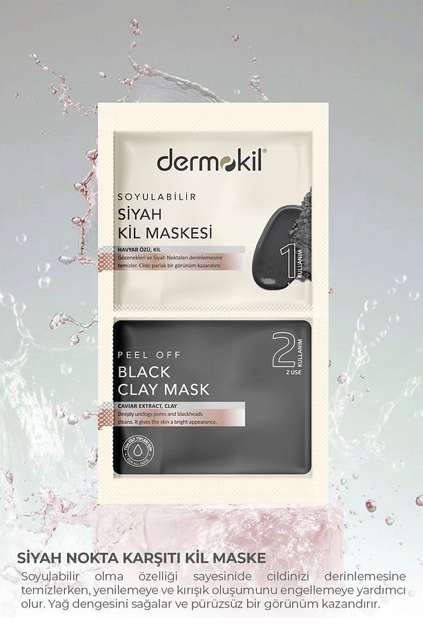 Soyulabilir Siyah Maske 2* 7.5 ml - 3