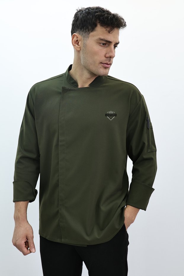 Long Sleeve Chef Jacket Cook Outfit Chef Cook Jersey