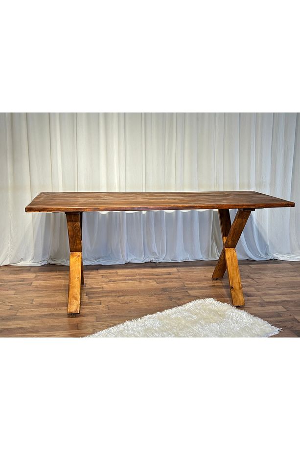 Aras Lüx Kütük Yemek-çalışma Masası Teak 180 - 3