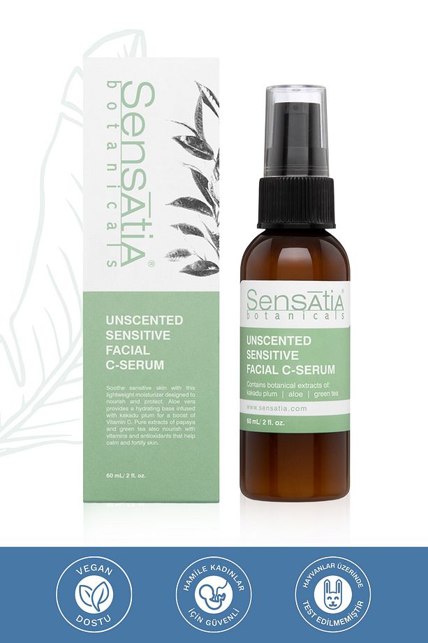 Unscented Sensitive Facial C Serum 60 ml - 3