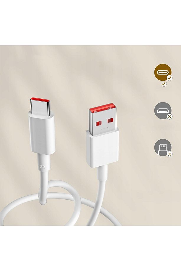 Xiaomi Uyumlu 90 Watt Hızlı Şarj Aleti Seti Type-c - 4