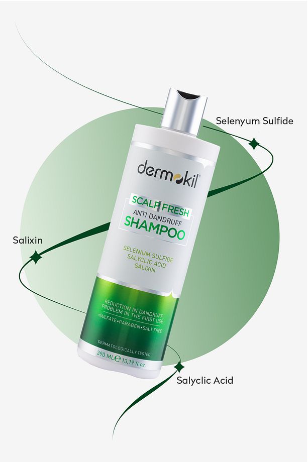 Scalp Fresh Kepeğe Karşı Şampuan 390 ml - 4