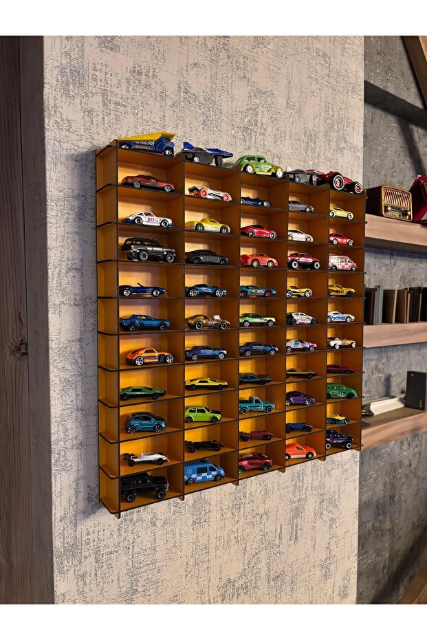 Oyuncak Araba Rafı Mobilya - 3