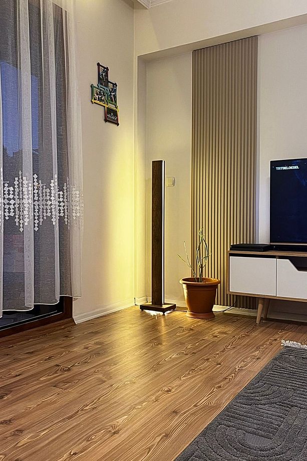 Akıllı Ahşap Led Lambader - 1