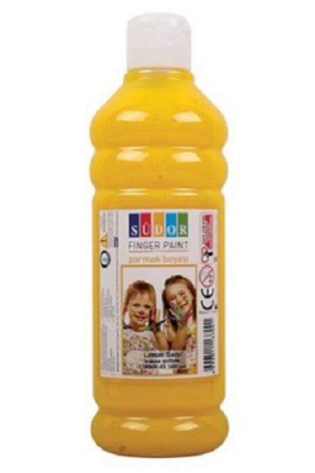 Parmak Boyası 500 Ml. Limon Sarı - 1