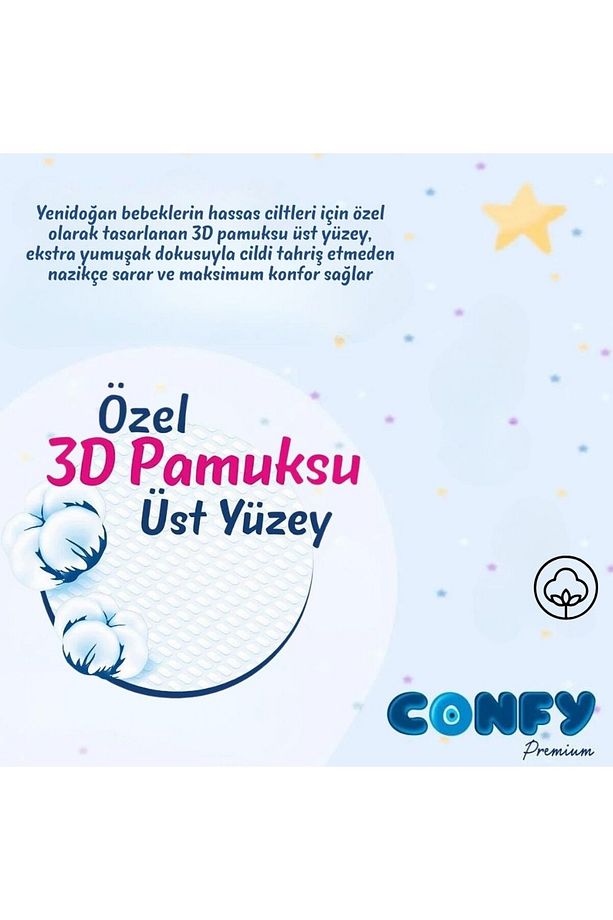 Premium 2 Numara Bebek Bezi Mini 3 - 6 Kg 66 Adet - 7