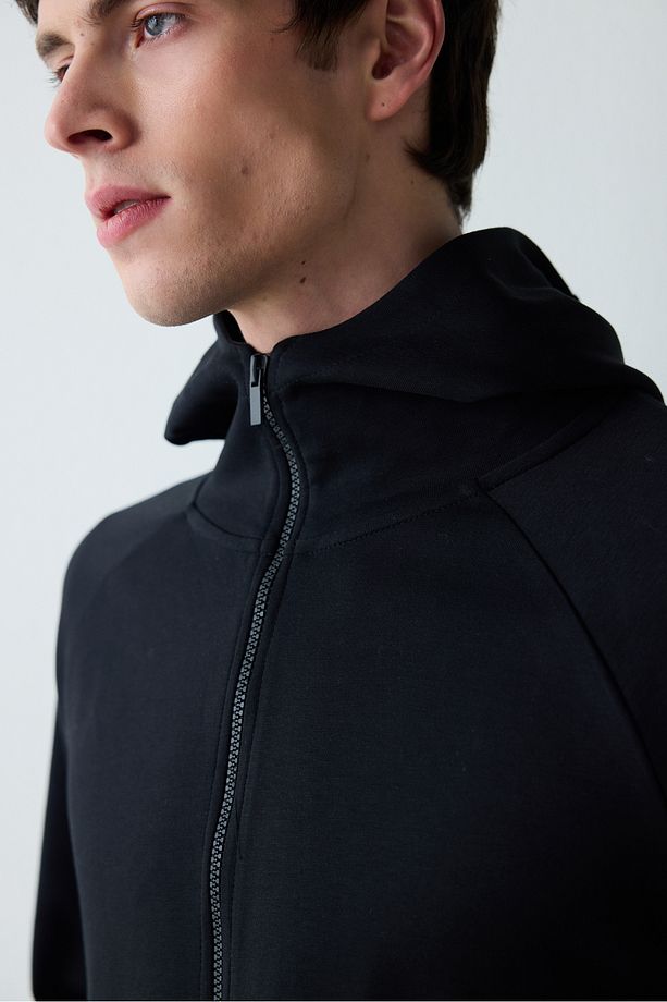 Erkek Timeless Turtleneck Siyah Pijama - 5