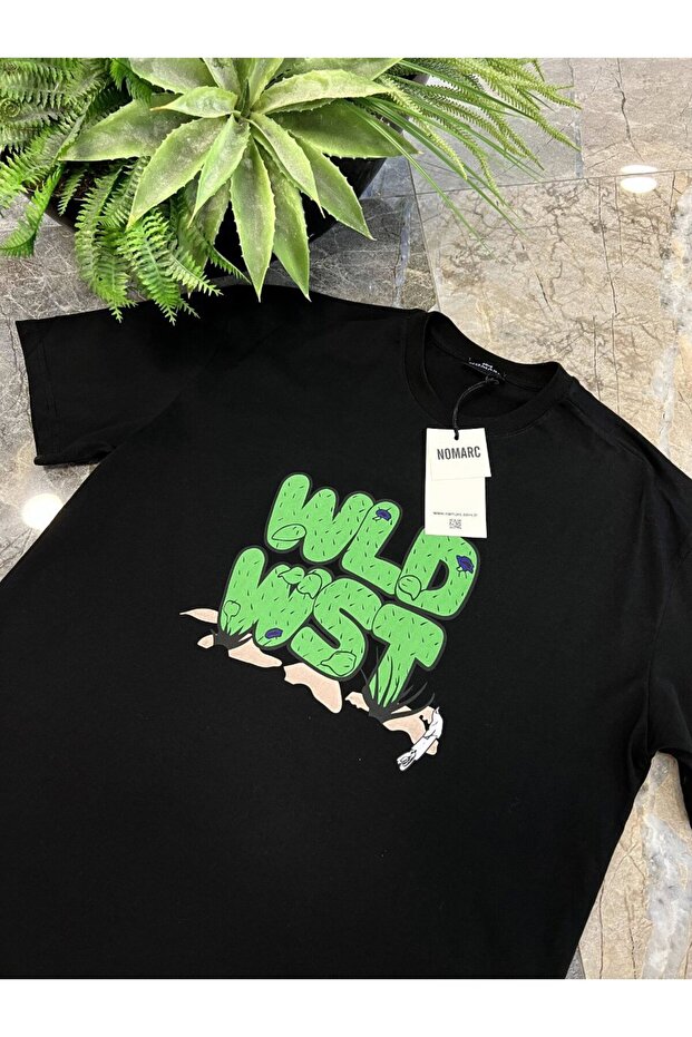 WLD WST Μαύρο Tshirt - 4