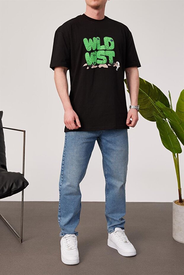 WLD WST Μαύρο Tshirt - 3