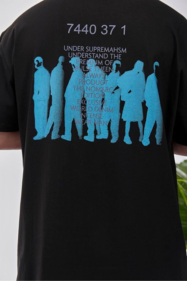 Μαύρο μπλουζάκι Suprematism - 5