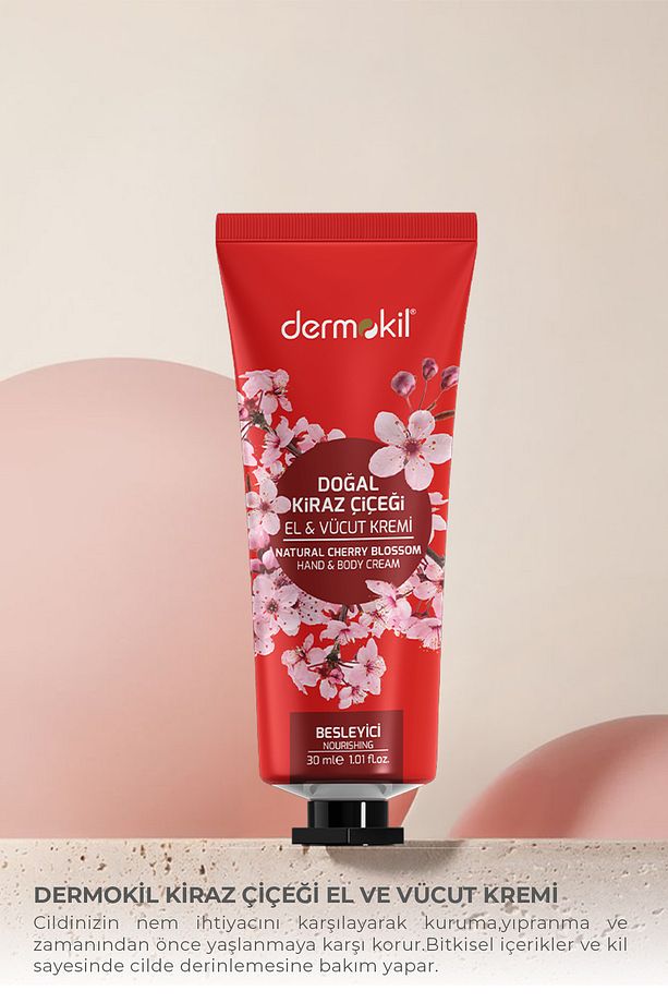 Kiraz Çiçeği El Ve Vücut Kremi 30 ml - 3