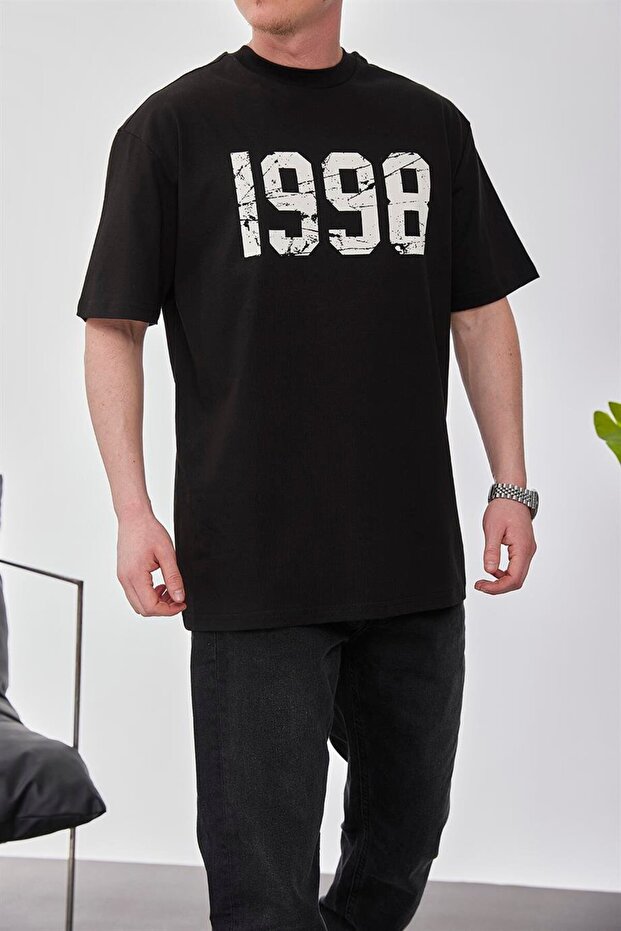 Erkek 1998 Siyah Tshirt - 2