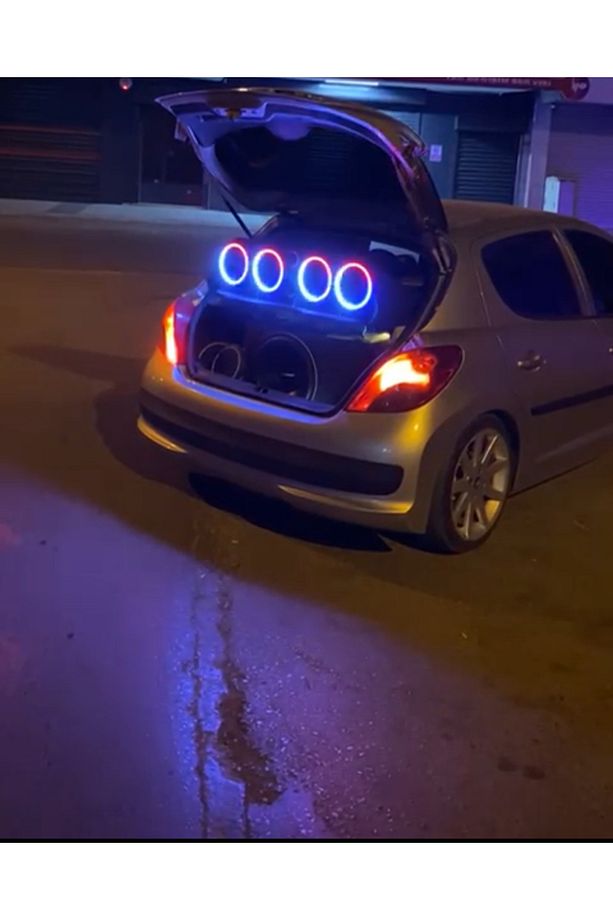 Piksel Kayar Ledli 20'lik Midrange Kapağı 2 Takım 4 kapak 358 Mod'lu kumandalı - 6
