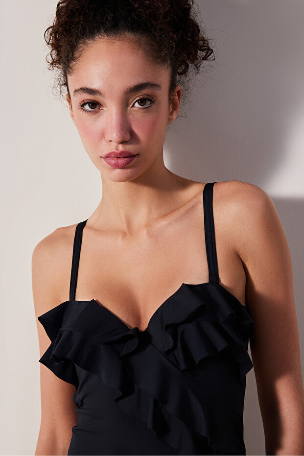 Basic Miracle Korseli Siyah Mayo - 3