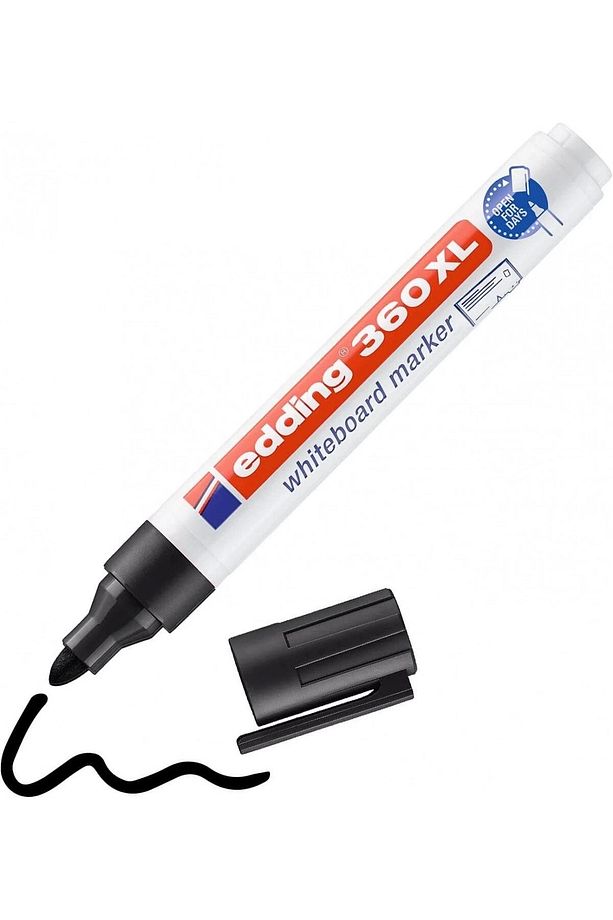 360 Xl Board Marker Doldurulabilir Yazı Tahtası Kalemi Siyah - 1
