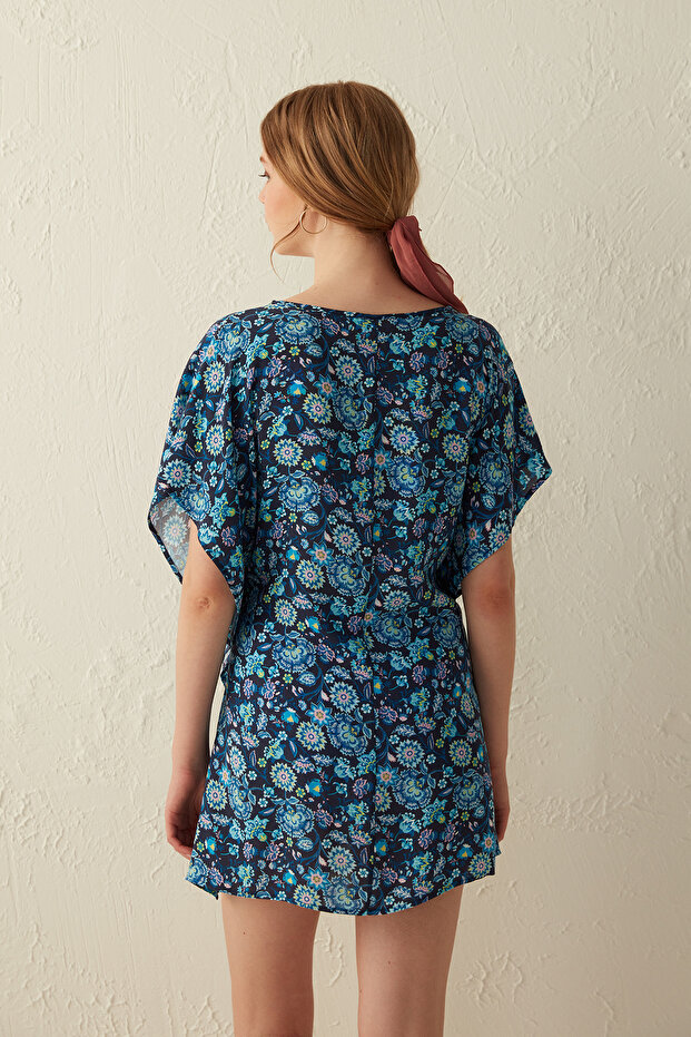 Çok Renkli Bundle Kaftan - 5