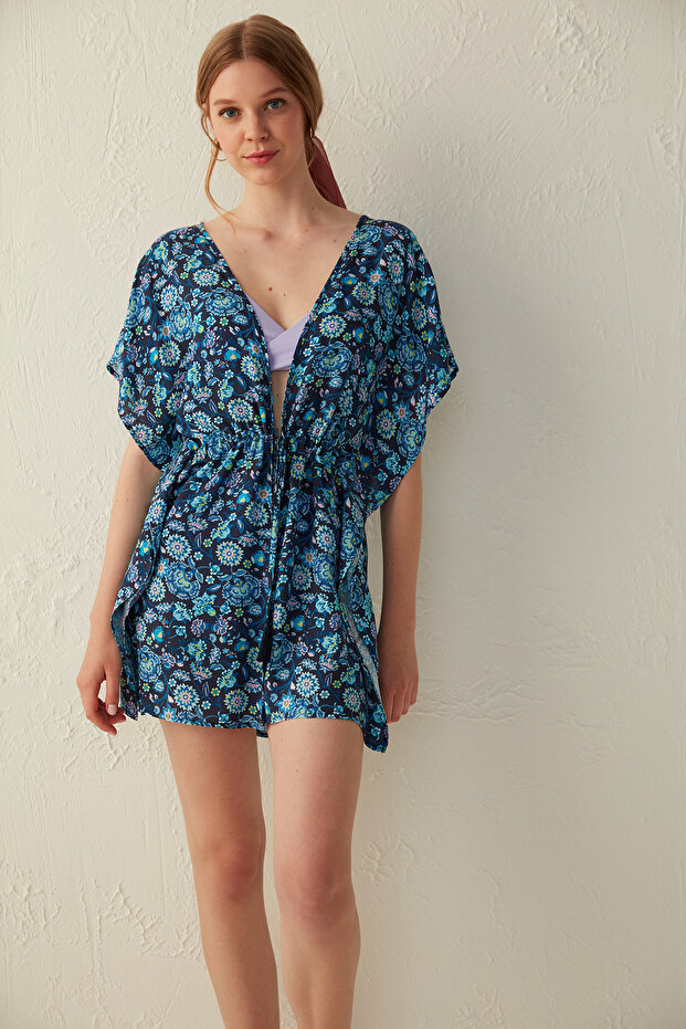 Çok Renkli Bundle Kaftan - 2