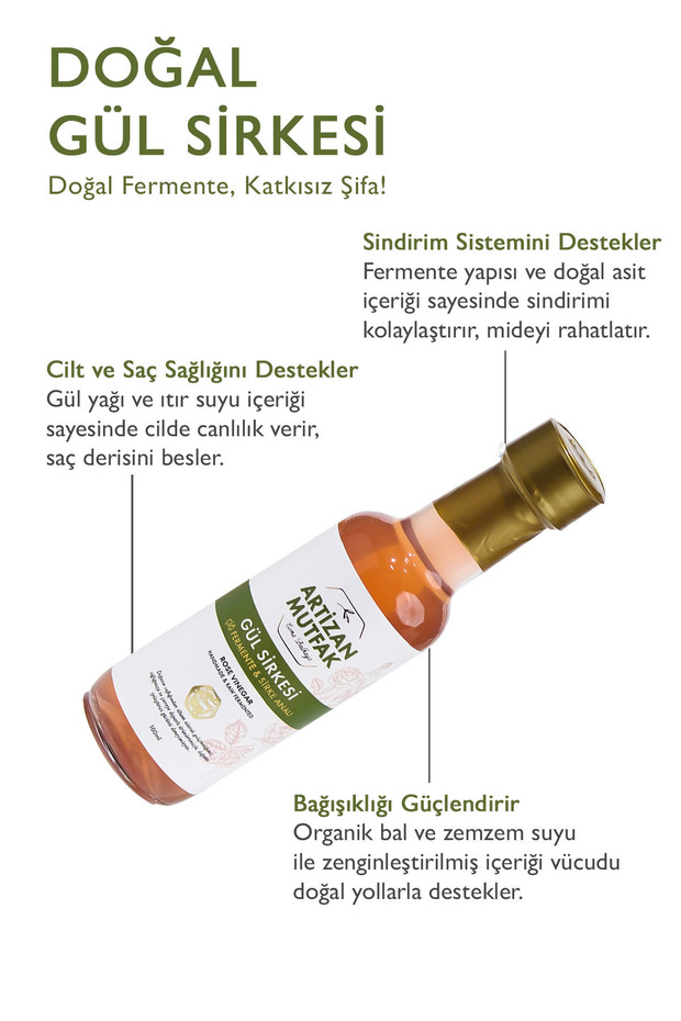 Gül Sirkesi 100 ML - 4