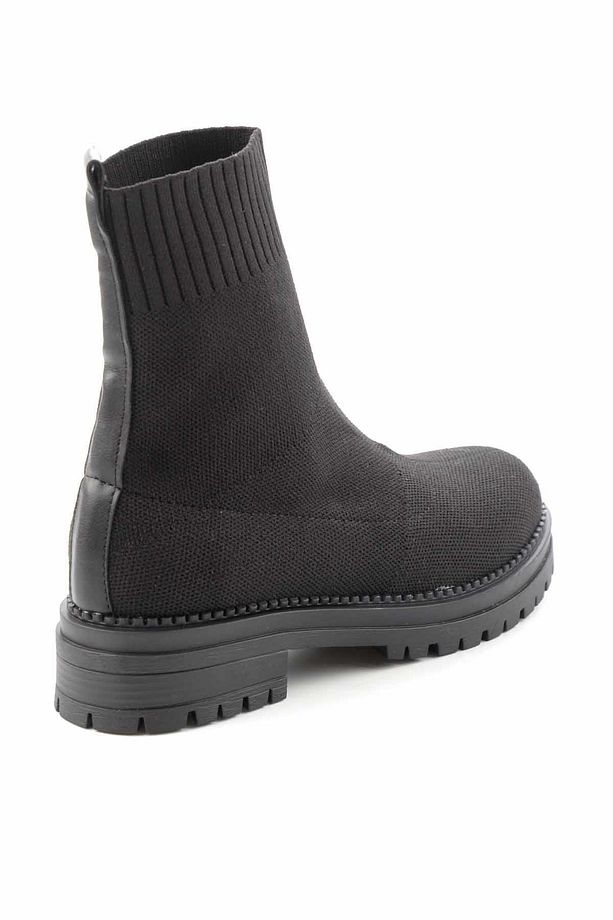 Siyah Kadın Bot & Bootie K02246150382 - 4