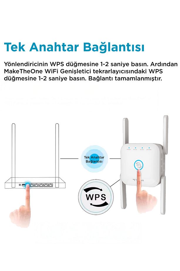 AC24 Siyah Wifi Pro Sinyal Yakınlaştırıcı Router - 4