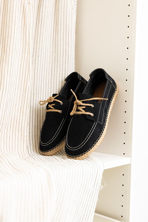 Riven Siyah Espadril - 7