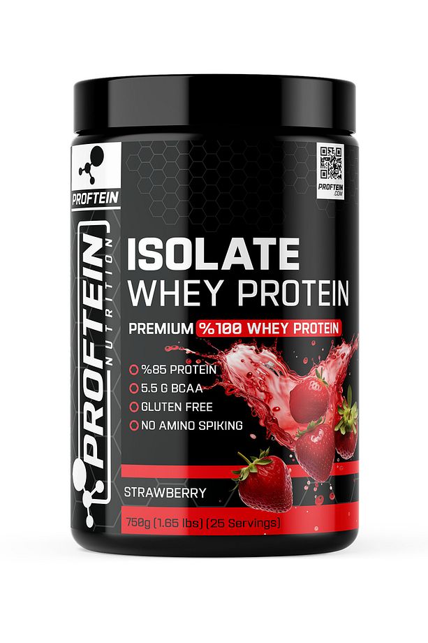 Whey Isolate 750g 25 Servis Çilek Aromalı - 1
