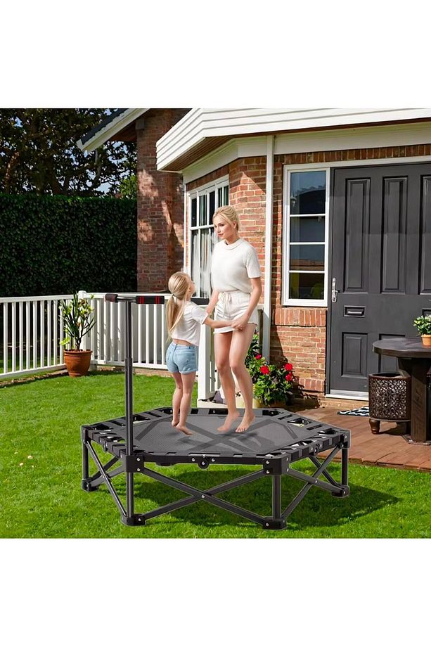 Tutunmalı Trambolin KATLANIR 106 Cm Türkiye'de Tek - 4