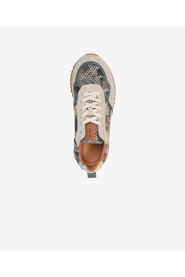 Lab Erkek Yeşil Bej Sneaker Ayakkabı 3y1sa20091 - 4