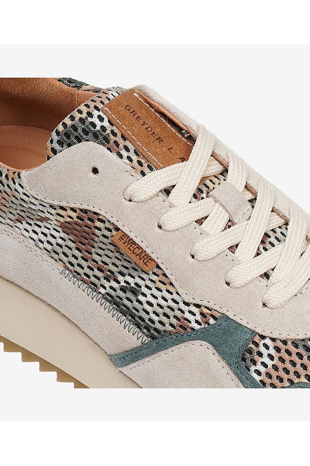 Lab Erkek Yeşil Bej Sneaker Ayakkabı 3y1sa20091 - 5