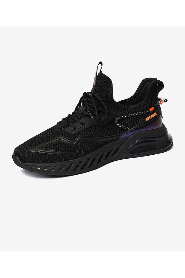 Erkek Siyah Sneaker Ayakkabı 4y1sa62626 - 3