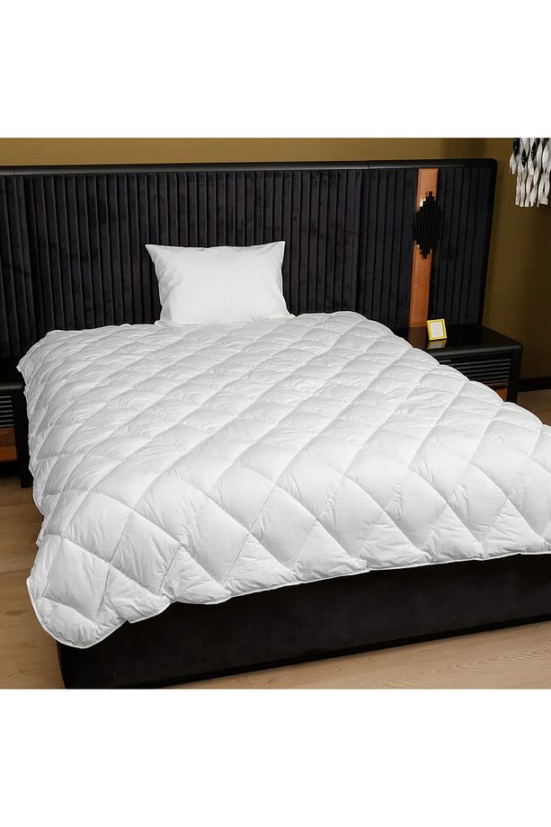 Tek Kişilik Yün Yorgan 155x215 Cm - %100 Kuzu Yünü, 2.5 Kg, Nefes Alır, Terletmez, 4 Mevsim Konfor - 3
