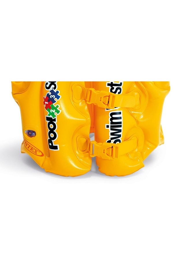Şişme Can Yeleği Deniz Yeleği Şişme Cankurtaran Yelek Life Vest Yakalı Can Yeleği Emniyet 50x47 cm. - 2