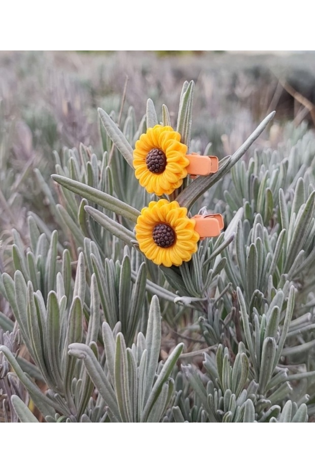 Sunflower 2-Pack Metal Clip Mini Buckle