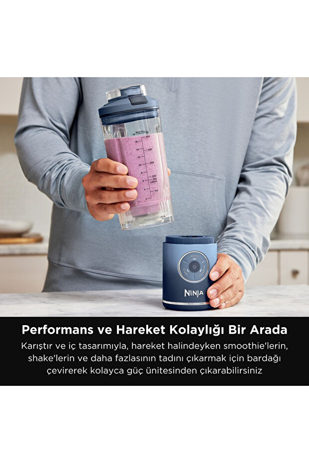 Blast Max Taşınabilir Blender - Mavi - 6