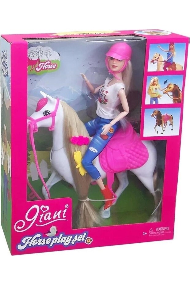 Oyuncak Atlı Bebek JN689-2 - 2