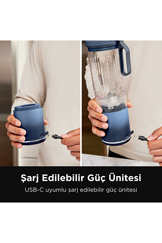 Blast Max Taşınabilir Blender - Mavi - 3