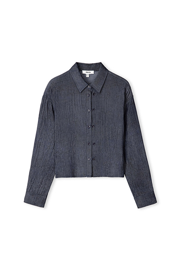 قميص ذو ملمس مزدوج - 3