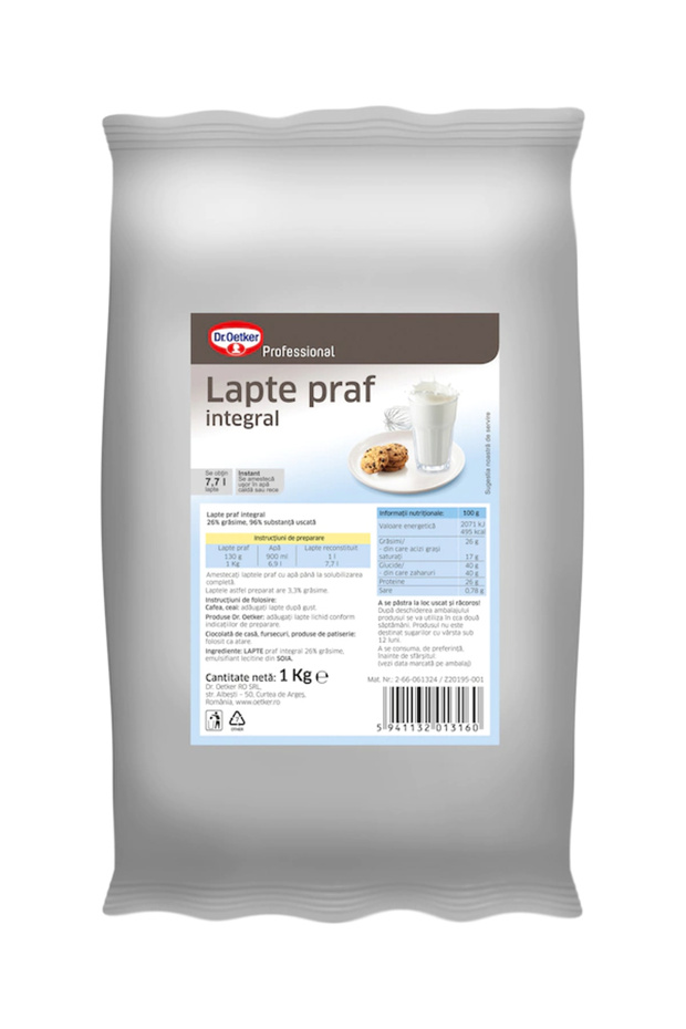 Lapte praf Dr Oetker, 1kg