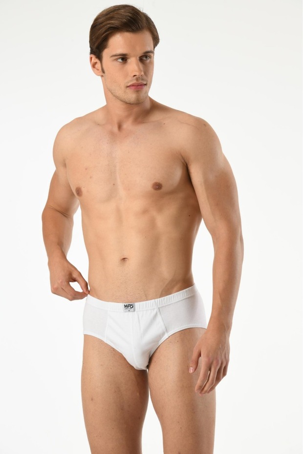 10 Pieces (Economical Package) Men's Large Size Kom Cotton Combed Cotton Slip Underwear 100% Cotton