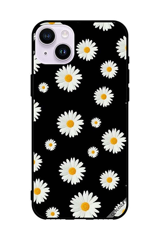 غطاء حماية لهاتف Apple iPhone 14 زهور الشمس الصغيرة